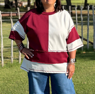 Maroon and White Collection