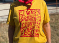 I Was Country Barbara Mandrell Style Tee