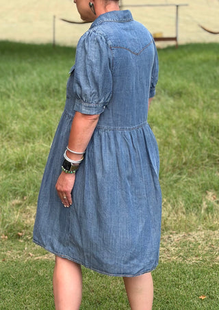 Bella Denim Dress