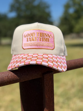 Good Things Take Time Hat