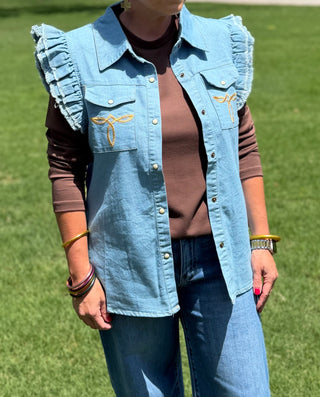 Yeehaw Roundup Top