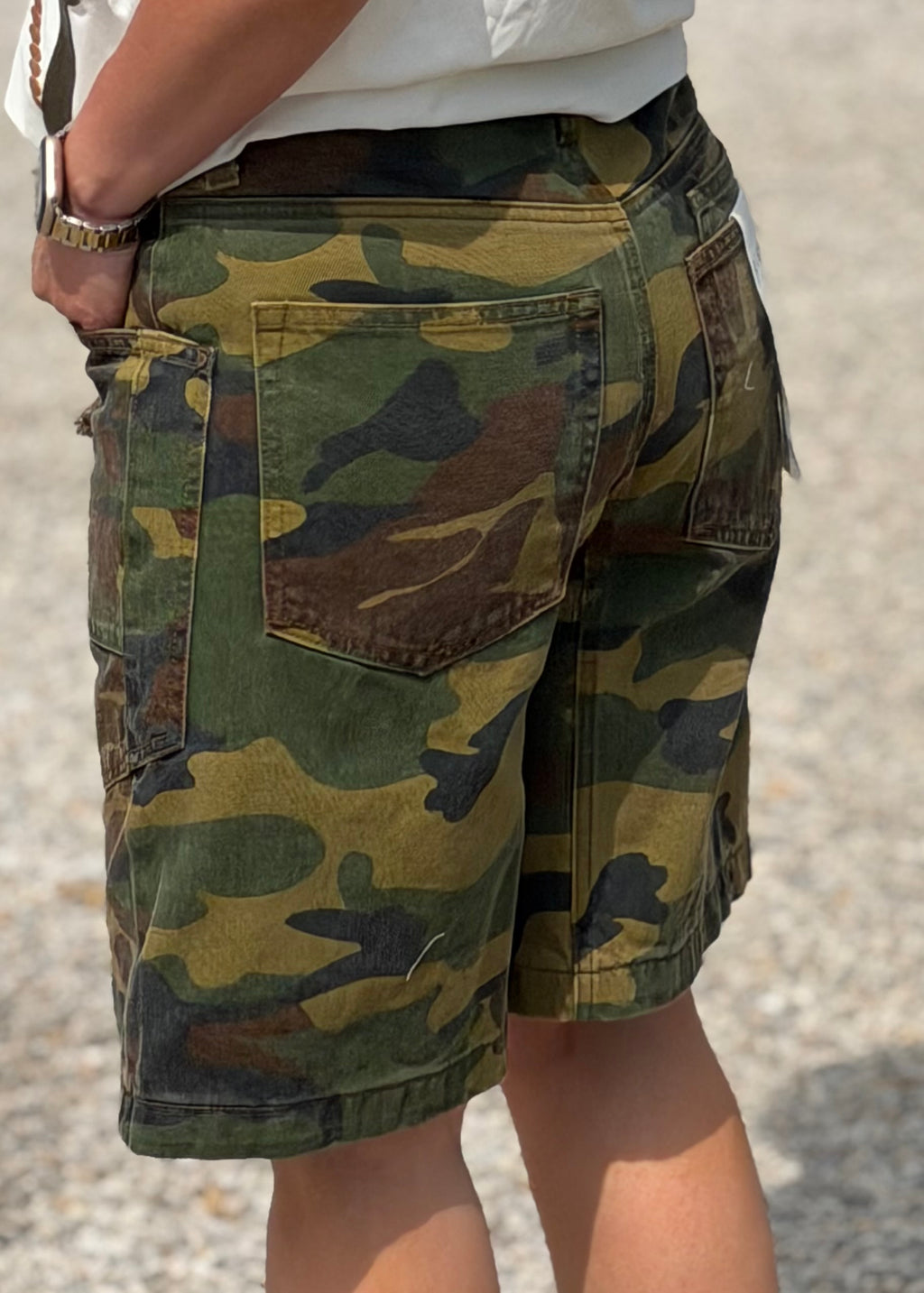 Risen Camo Bermuda Shorts