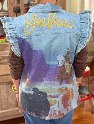 Yeehaw Roundup Top