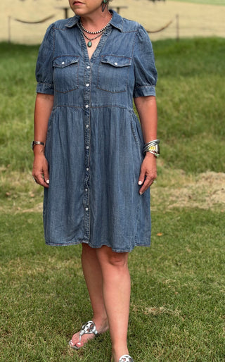 Bella Denim Dress