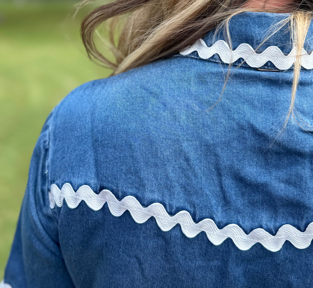 Cowgirl Kate Denim Top