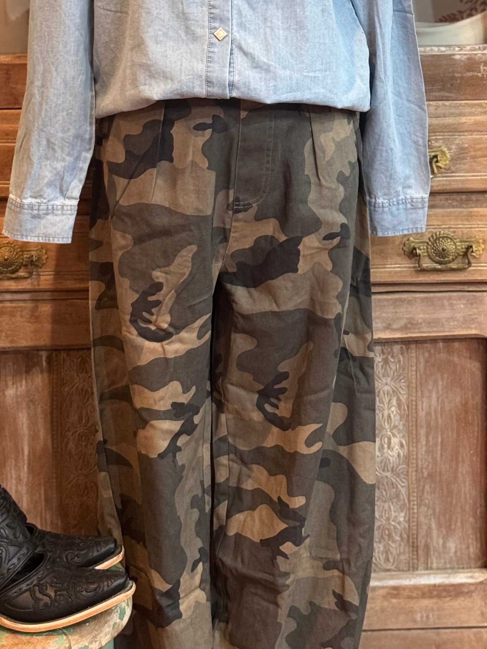 The Camo Tie Pants