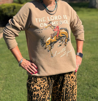 The Lord is on My Side Sweatshirt