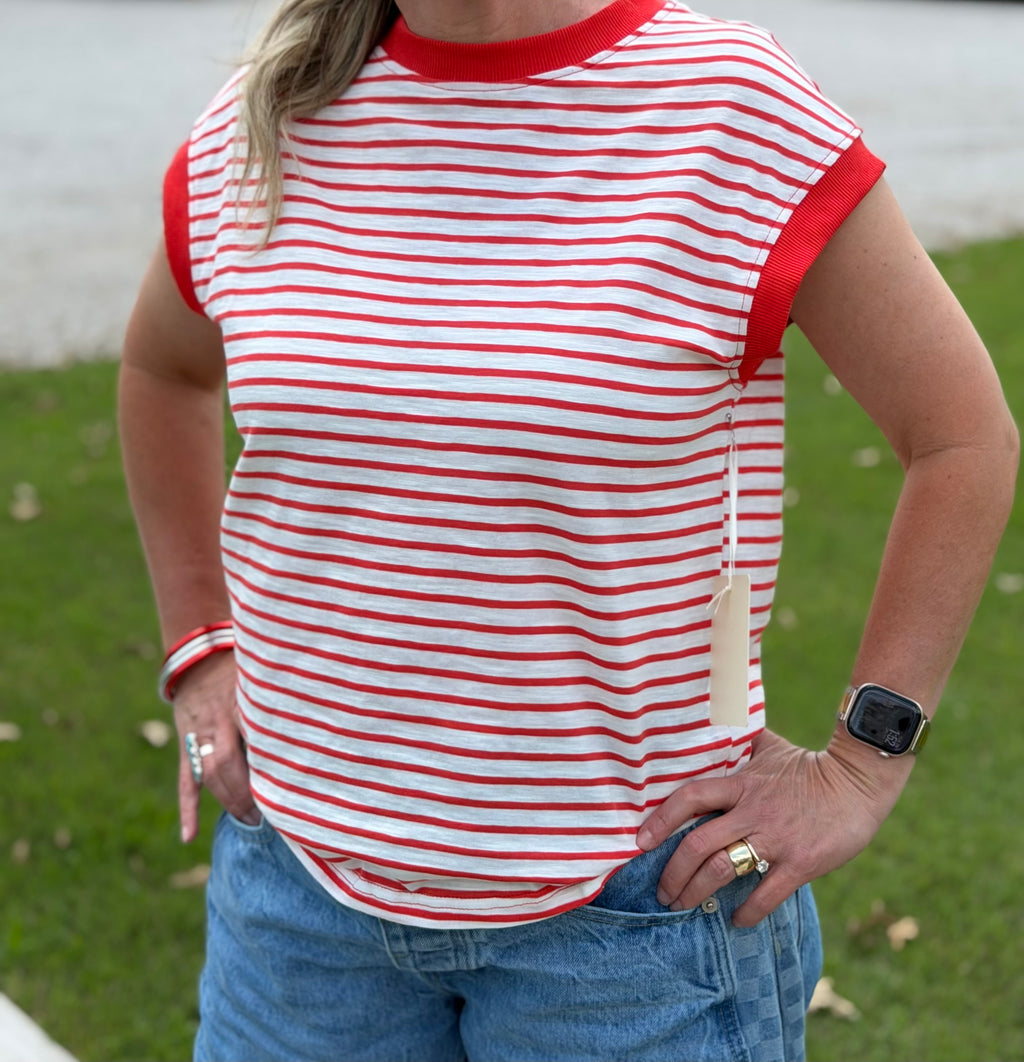 The Rachel Stripe Tee