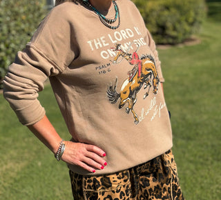 The Lord is on My Side Sweatshirt