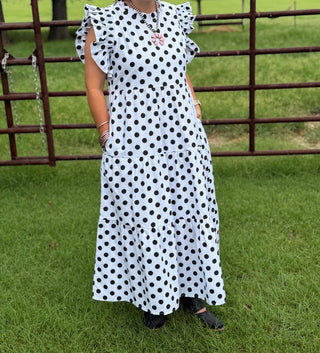 Kodi Polka Dot Maxi Dress