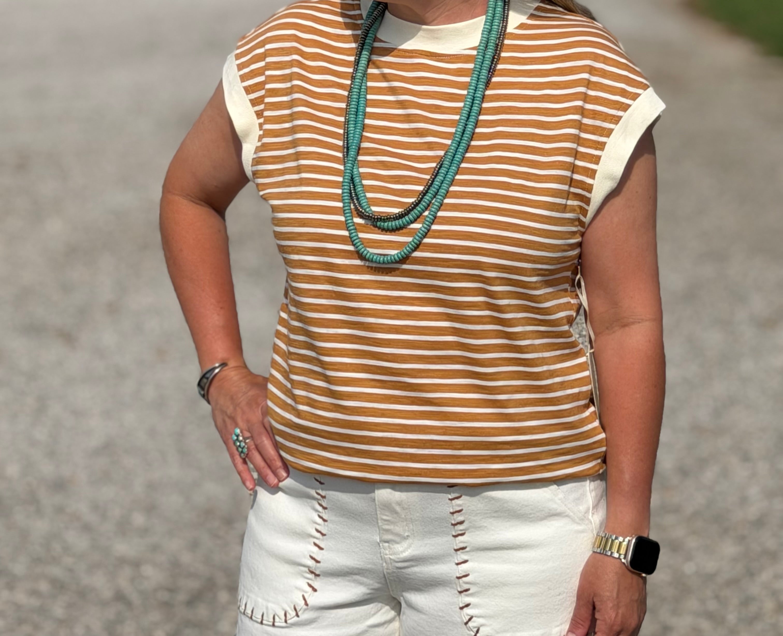 The Rachel Stripe Tee