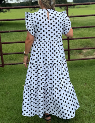 Kodi Polka Dot Maxi Dress