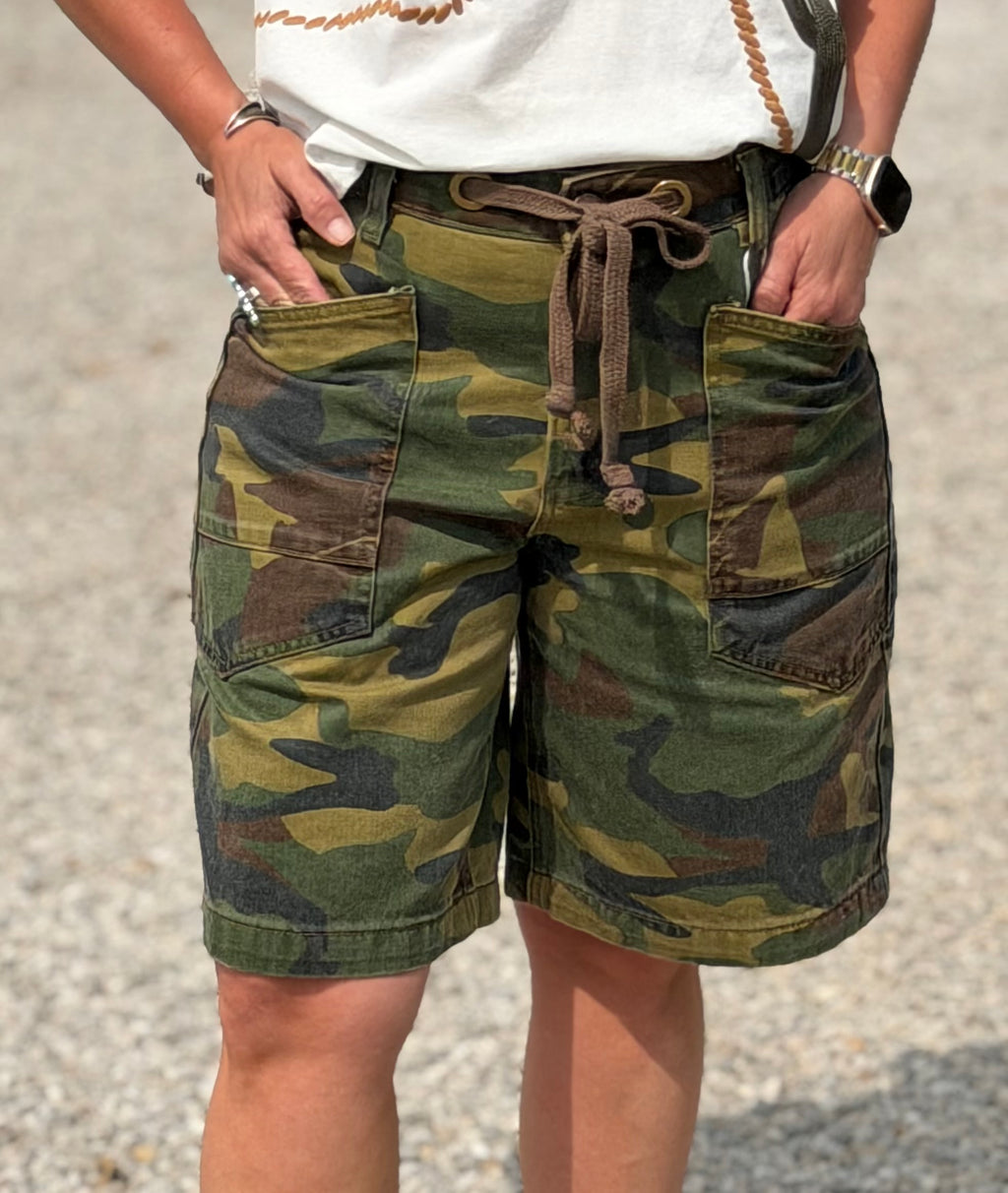 Risen Camo Bermuda Shorts