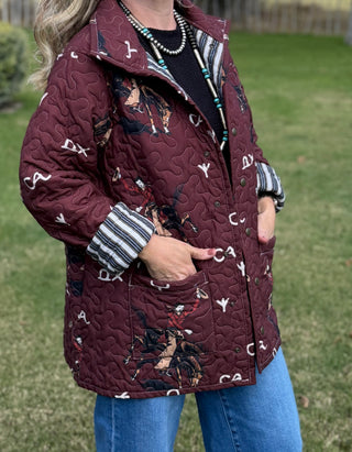 Ida Mae Rodeo Reins Snap Jacket