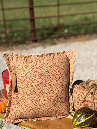 Pumpkin Cutter Quilt Pillow