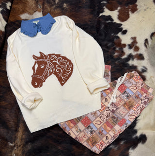 Kylee Western Barrel Pants