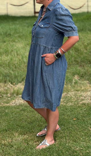 Bella Denim Dress