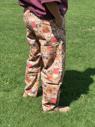 Kylee Western Barrel Pants