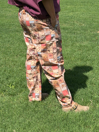 Kylee Western Barrel Pants