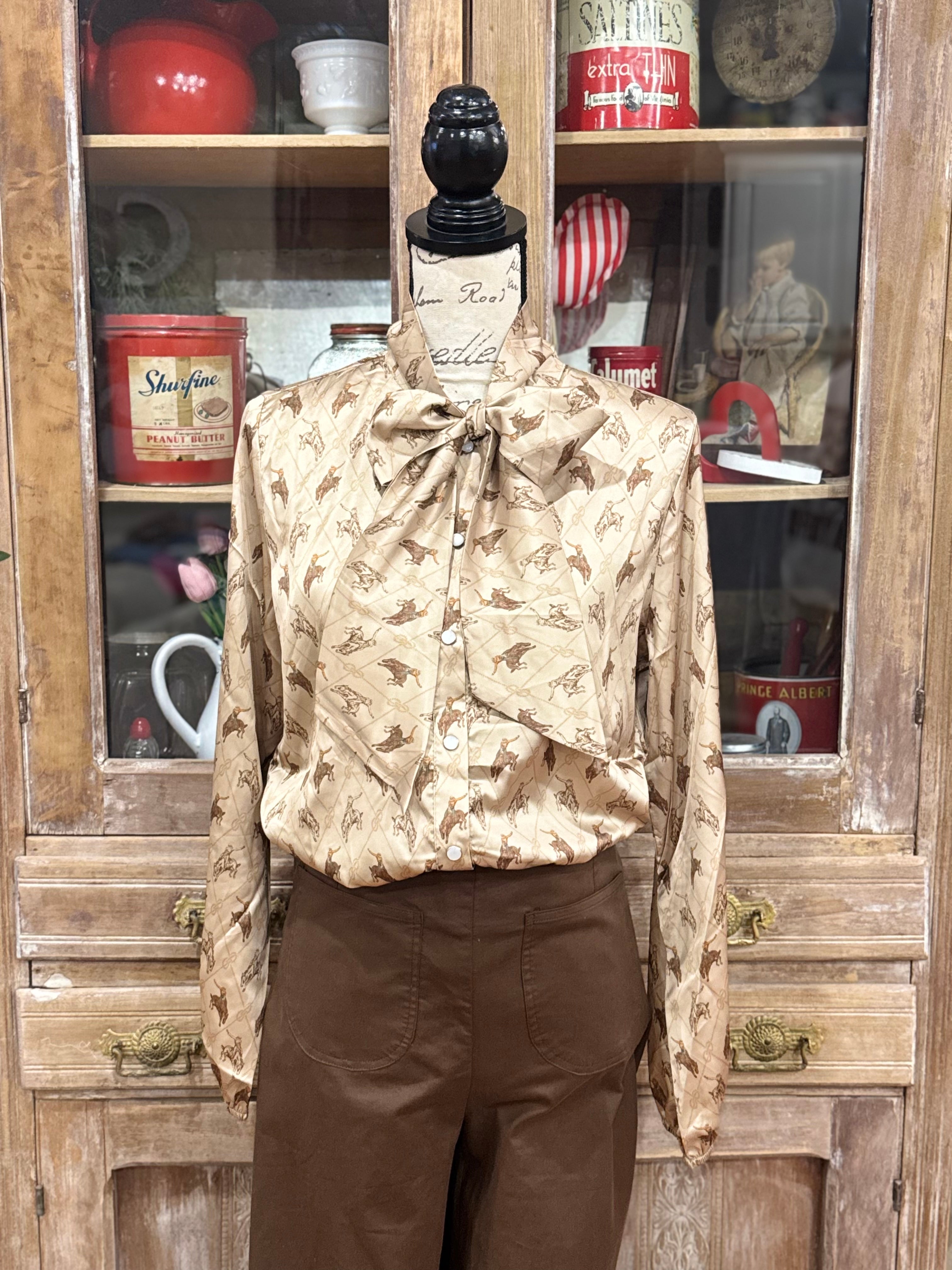 The Sophia Bow Tie Top