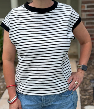 The Rachel Stripe Tee