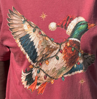 Merry Mallard Christmas Tee