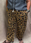 The Cheetah Barrel Pants