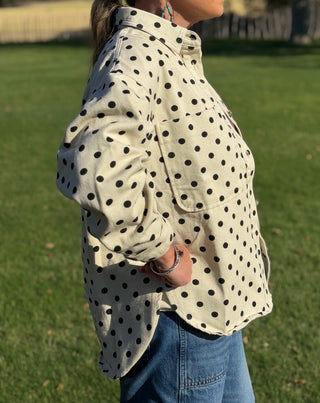 Polka Dot Shacket