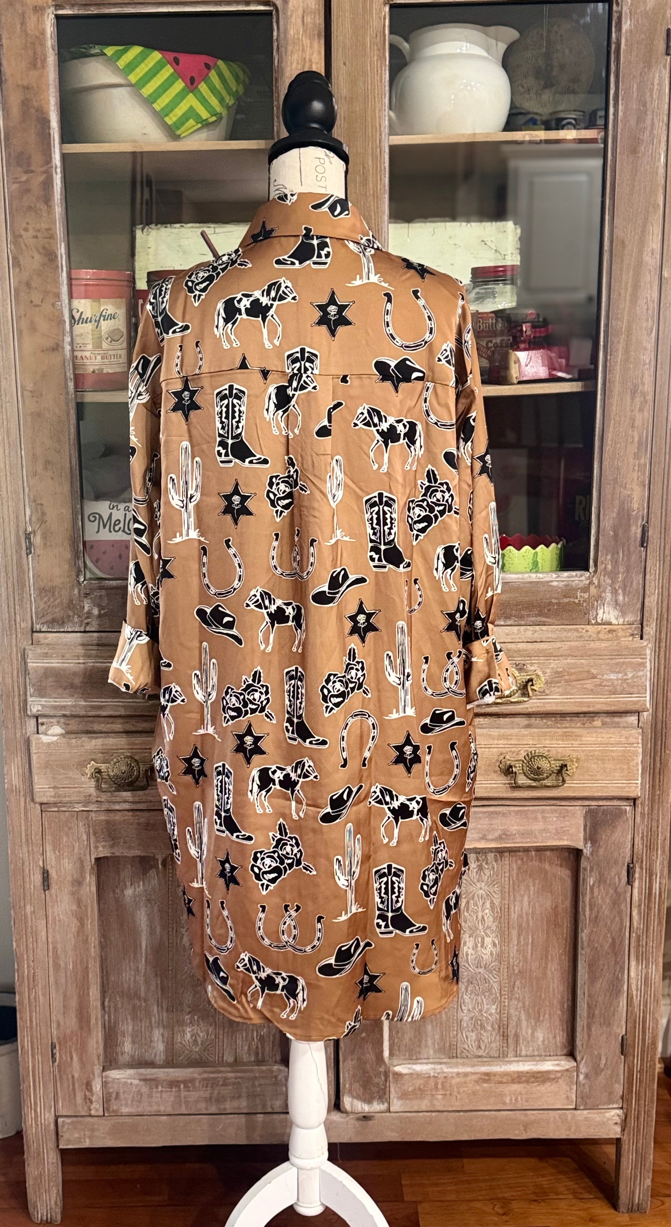 The Cowgirl Toffee Dress