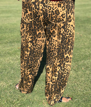 Leopard Utility Pants