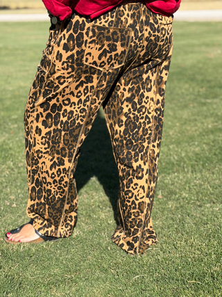 Leopard Utility Pants