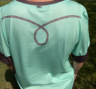 Lasso Bell Western Top