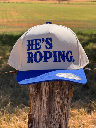 He's Roping Cap