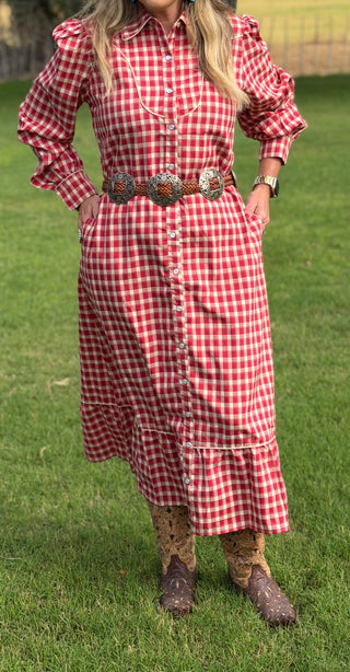 Mimi Plaid Dress