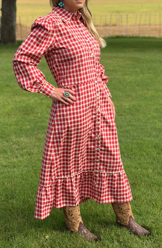 Mimi Plaid Dress