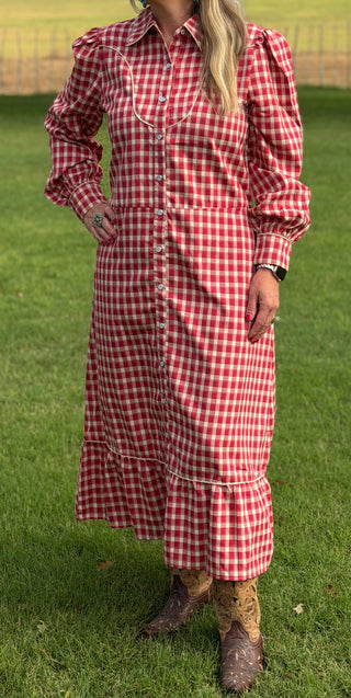 Mimi Plaid Dress