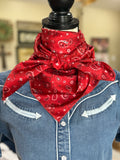 Red Bandana Wild Rag