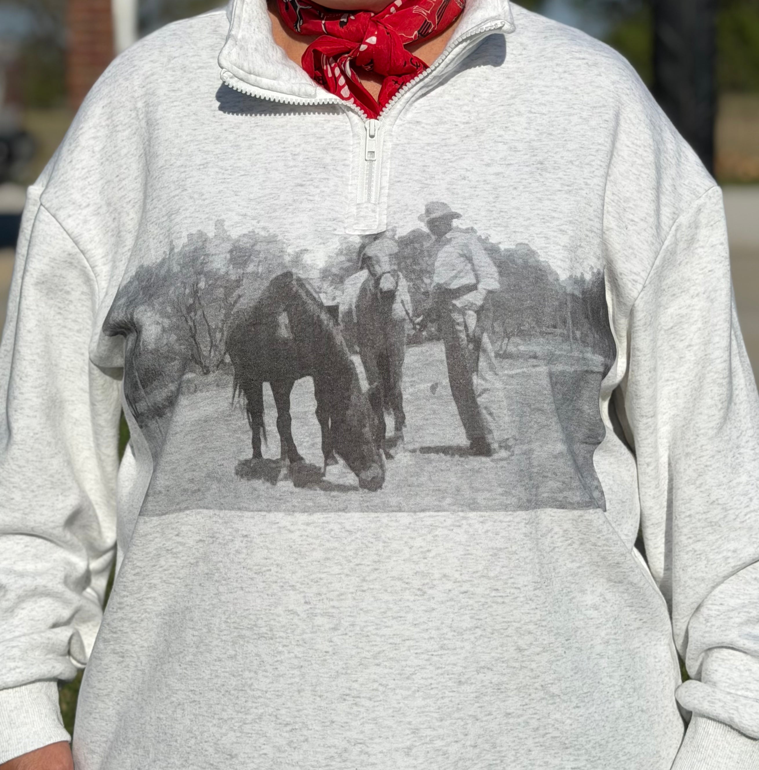The WT Horse Quarter Zip