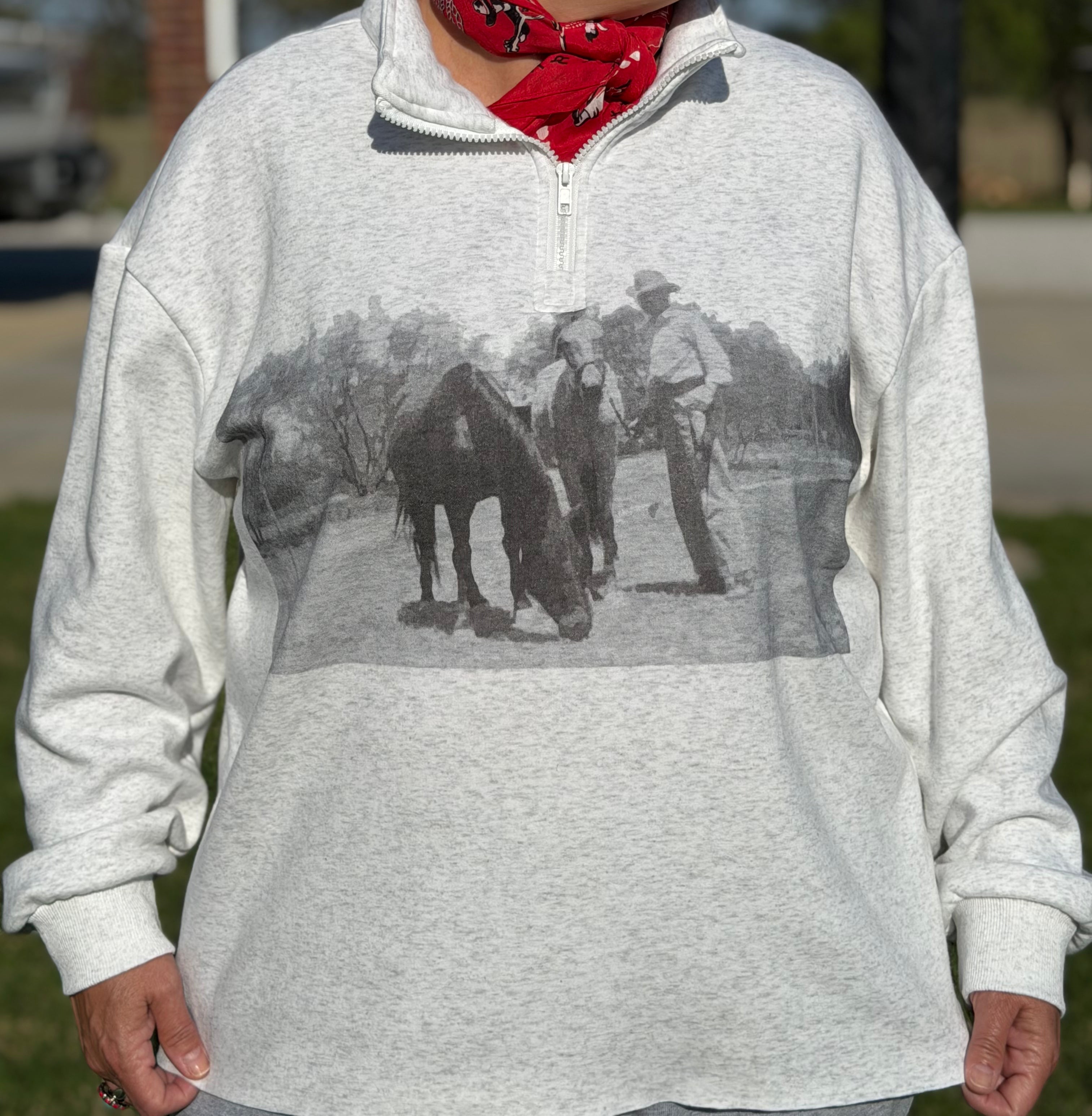 The WT Horse Quarter Zip