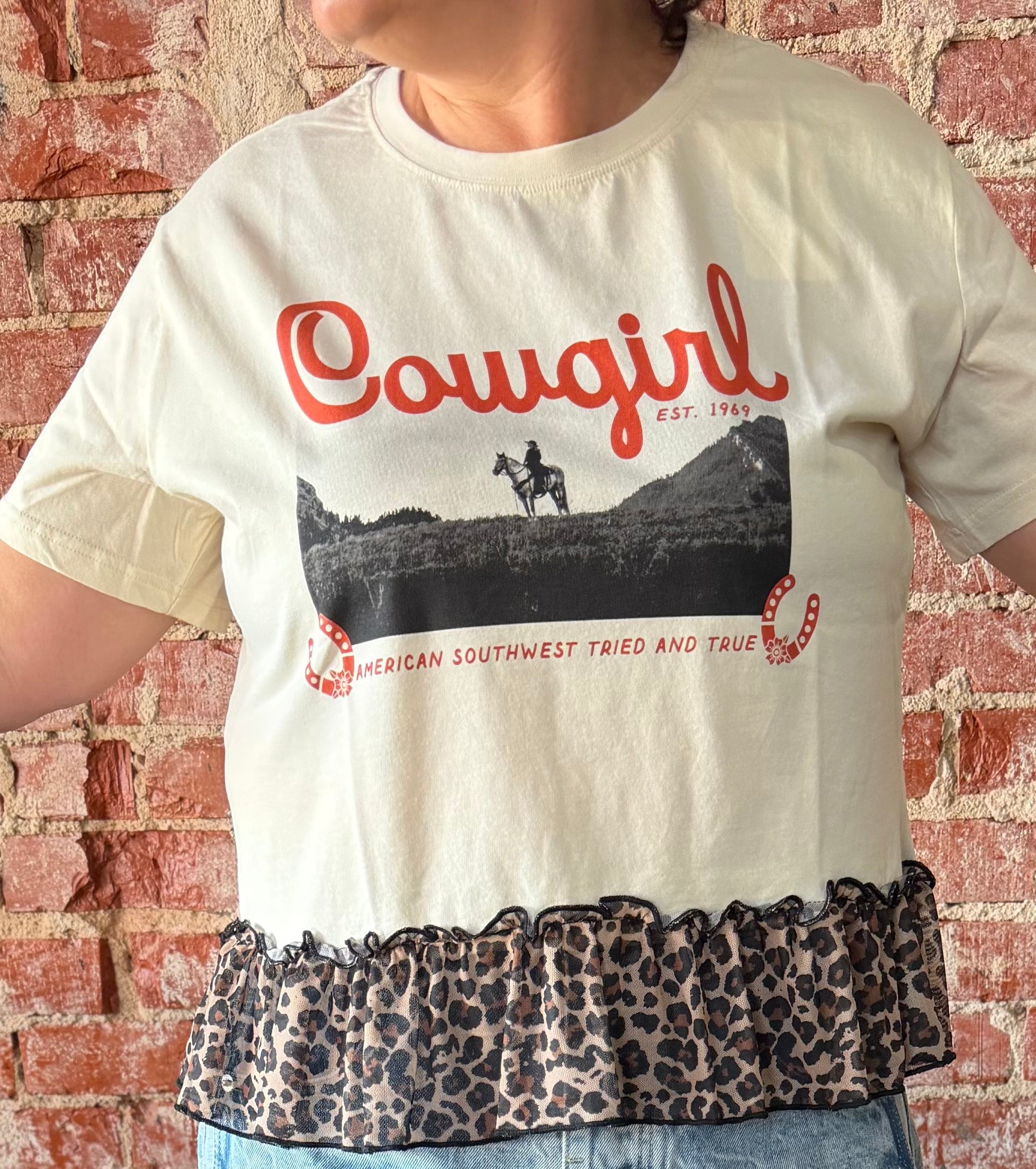 The Tried and True Leopard Cowgirl