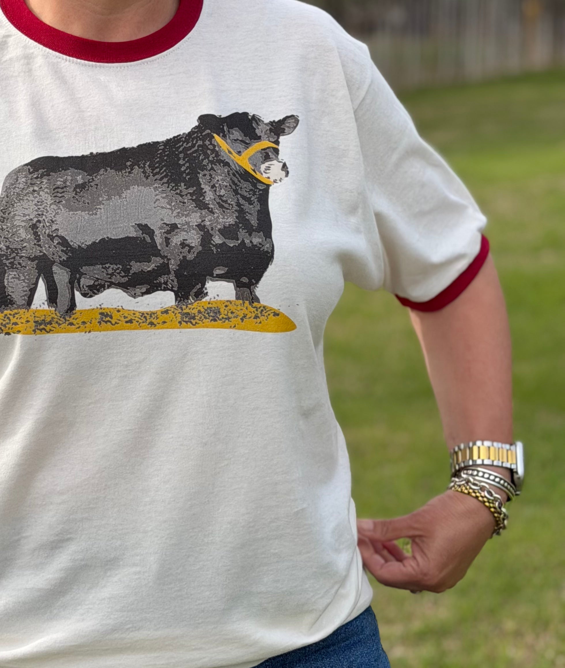 Ally Angus Ringer Tee