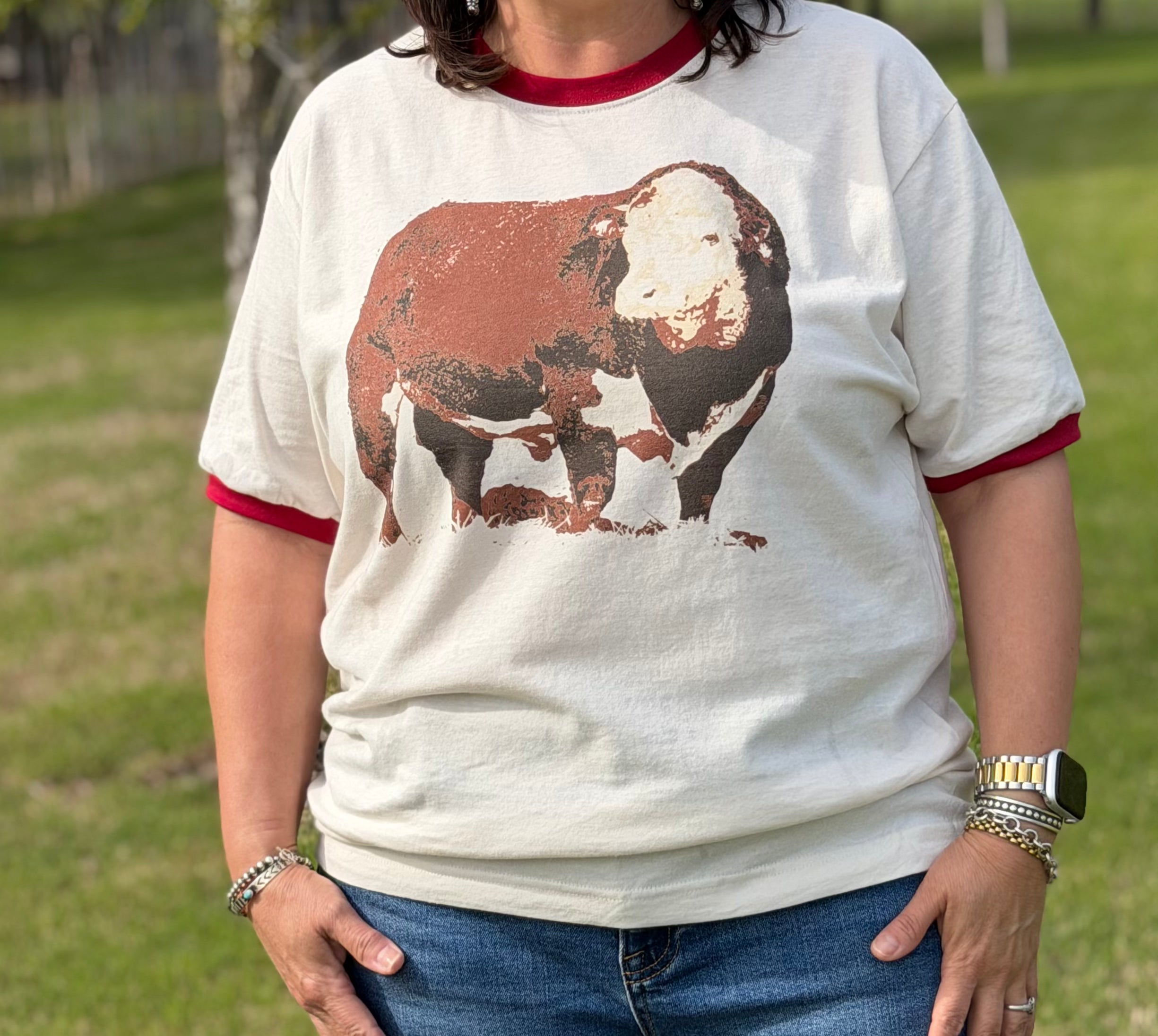 The Toby Hereford Ringer Tee