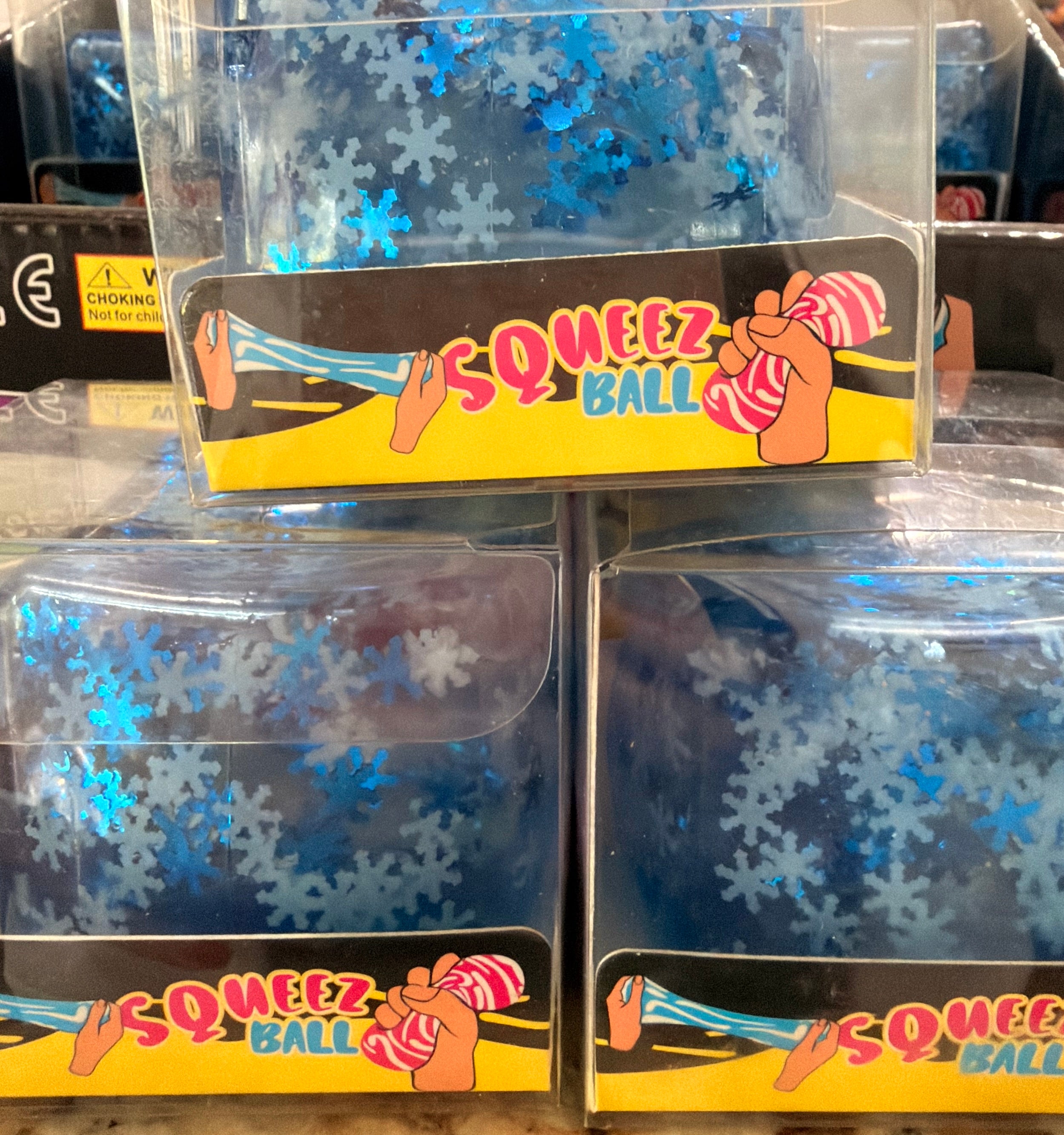 Snowflake Squeeze Cube