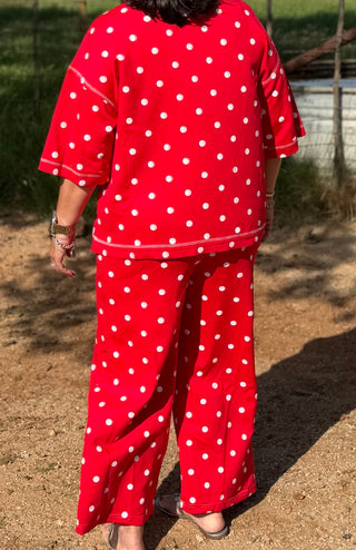 Ali Polka Dot in Red