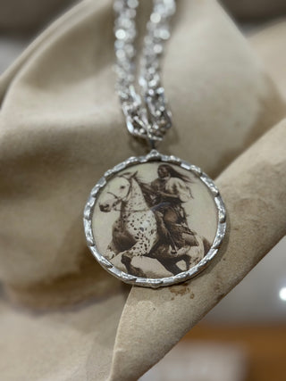Wild Spirit Rider Necklace