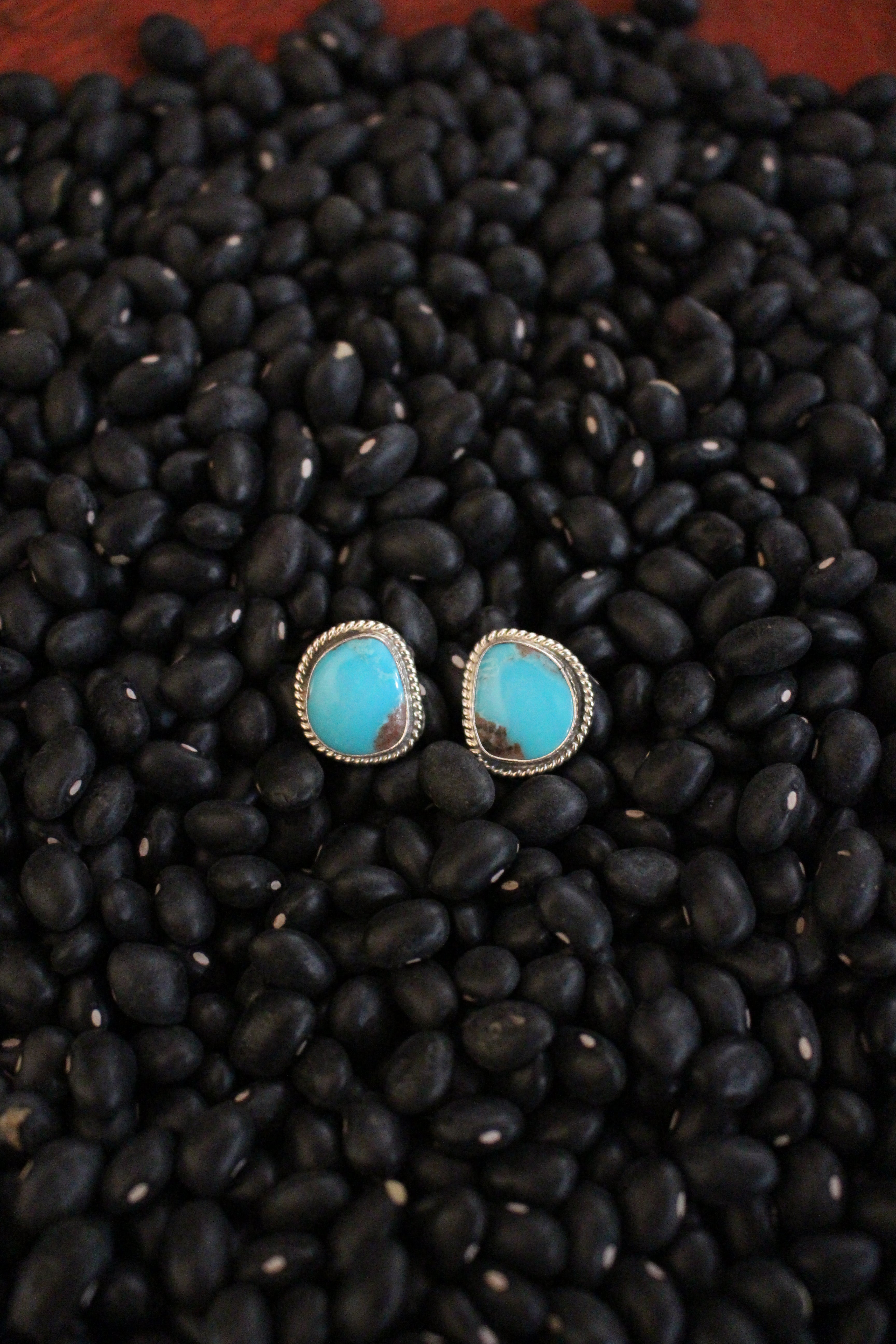 Sonoran Gold Rope Stud Earrings