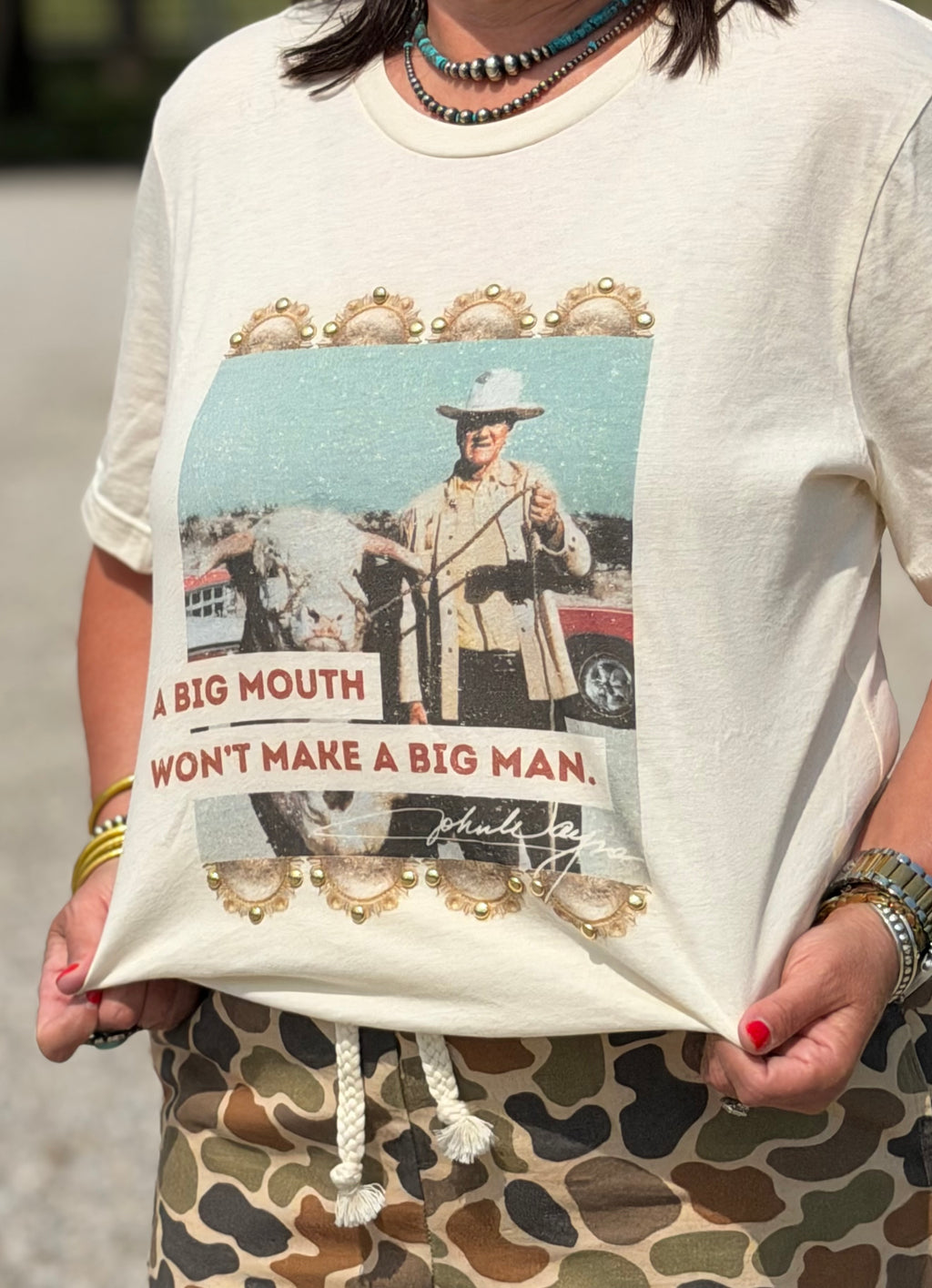 Big Man John Wayne Tee