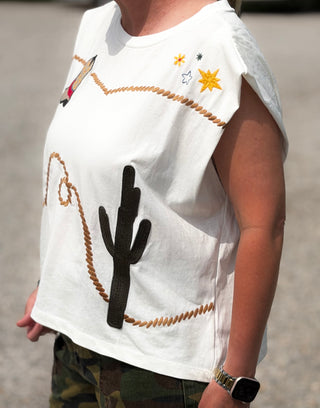 The Audie Western Box Tee