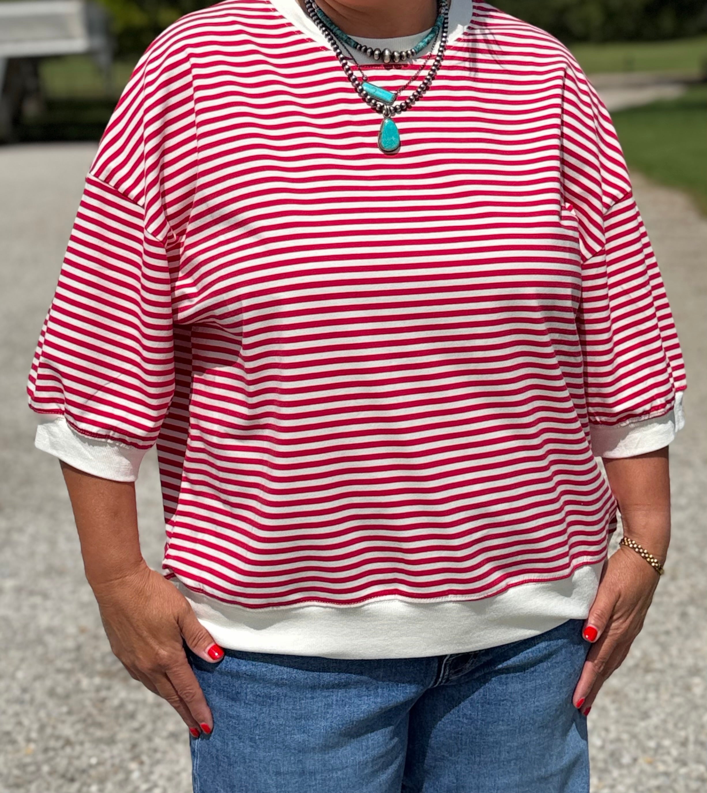 The Maddie Striped Top