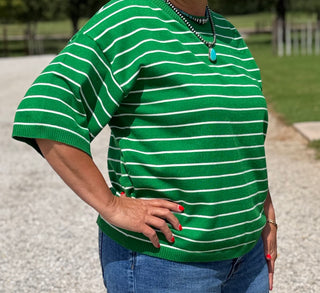 The Taylor Stripe Top